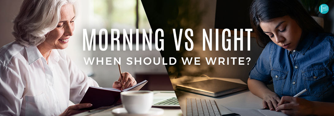 writing at night vs morning