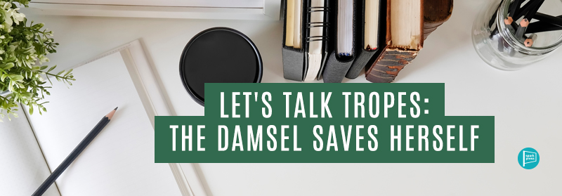 THE DAMSEL SAVES HERSELF